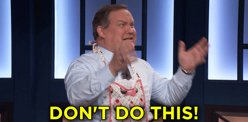 Andy Richter Don't Do This GIF