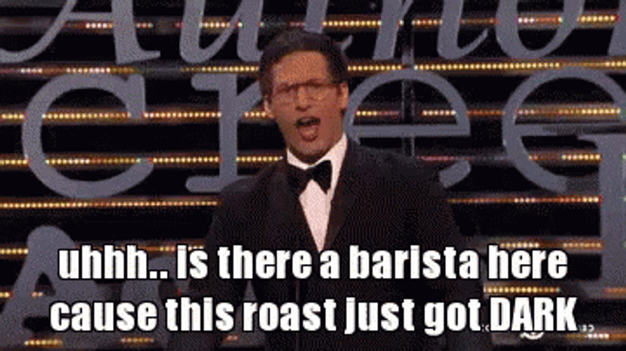 Andy Samberg Boom Roasted GIF