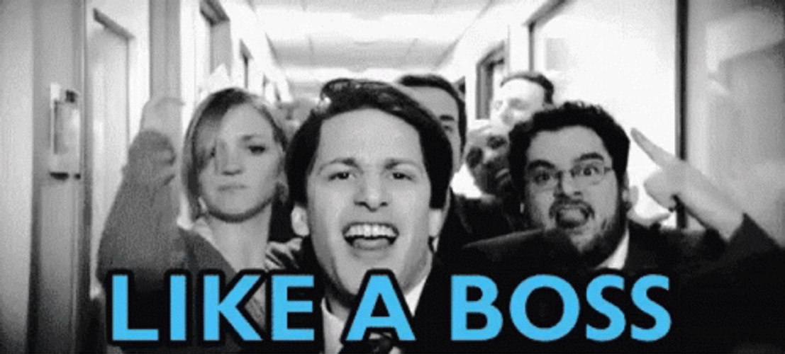 Andy Samberg Like A Boss GIF