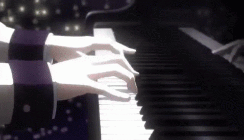 Angel Beats Piano GIF