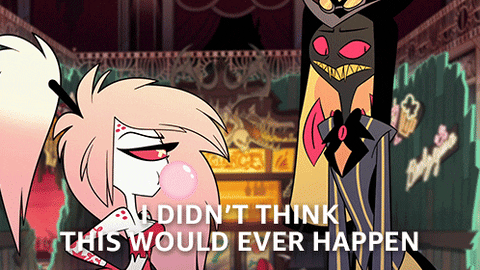 Angel Dust I Didn't Think This Would Happen GIF