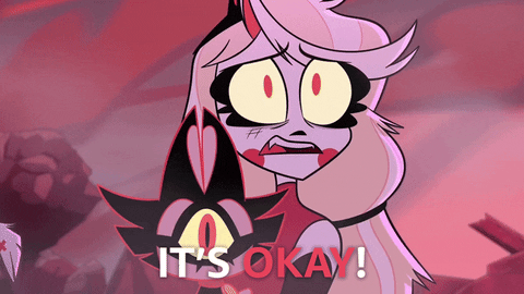 Angel Dust It's Okay Sad Girl GIF
