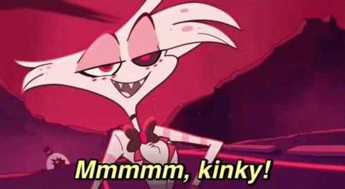 Angel Dust Kinky Hazbin Hotel GIF