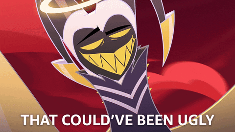 Angel Dust That Could've Been Ugly GIF