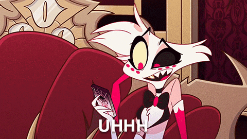 Angel Dust Uhhh Nothing GIF