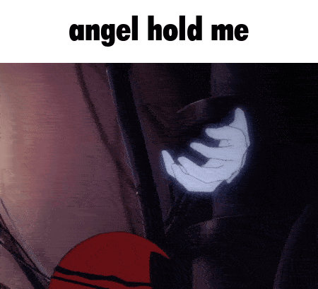 Angel Hold Me Cartoon
