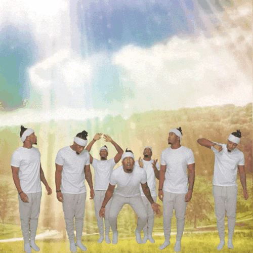 Angel Man Flying In Heaven GIF