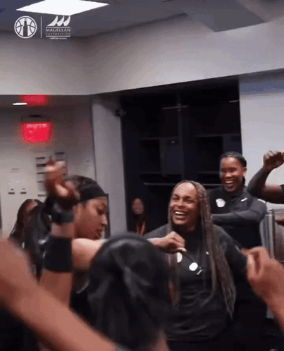 Angel Reese Hyping Up GIF