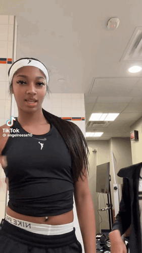 Angel Reese Tiktok Video GIF