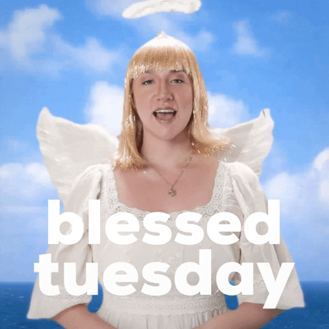 Angel Saying Have A Blessed Tuesday GIF