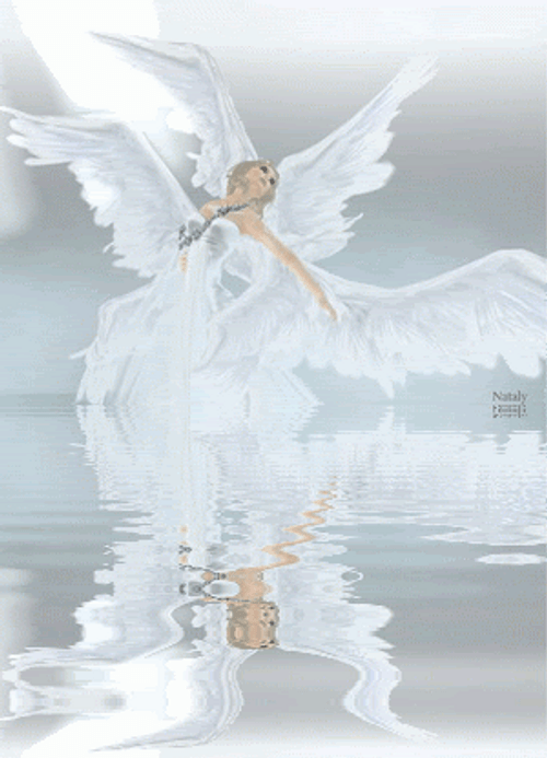Angel Touching The Water GIF