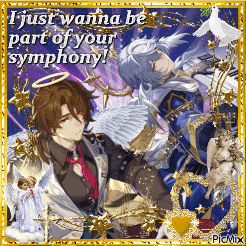 Angel Wings Man I Wanna Be Part Symphony GIF