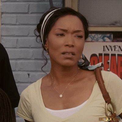 Angela Basset Surprised Clutch Pearls GIF