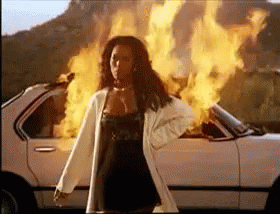 Angela Bassett Burn It Car GIF