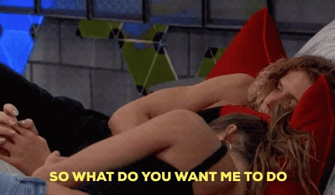 Angela Big Brother Holding Hands GIF