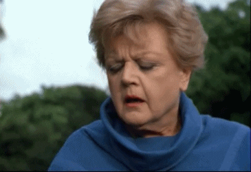 Angela Lansbury Facepalm Oy Vey GIF