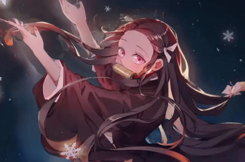 Angelic Face Nezuko Kamado GIF