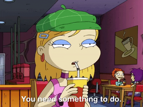 Angelica Pickles 90s Sipping Cup GIF