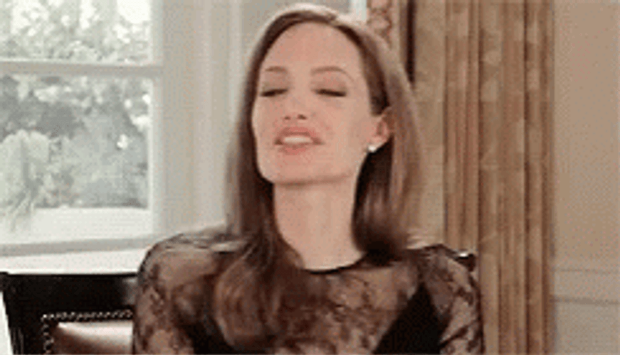 Angelina Jolie Chef Kiss GIF