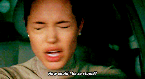 Angelina Jolie Confused Sped Up In Car GIF