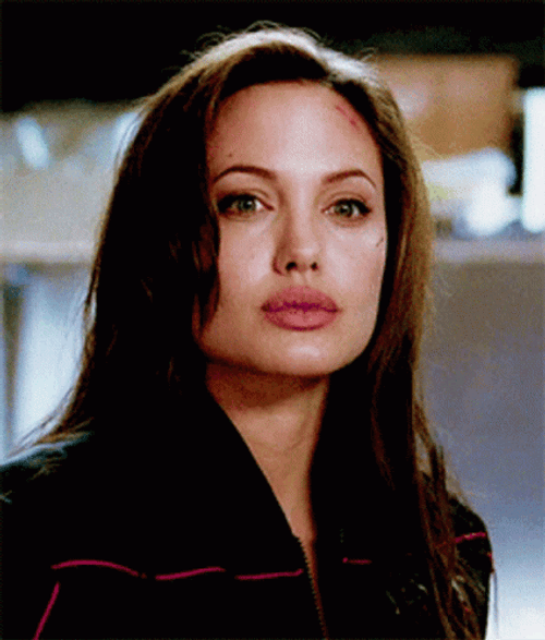 Angelina Jolie Eye Roll GIF
