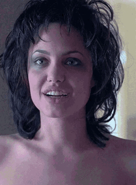 Angelina Jolie Tongue Out GIF