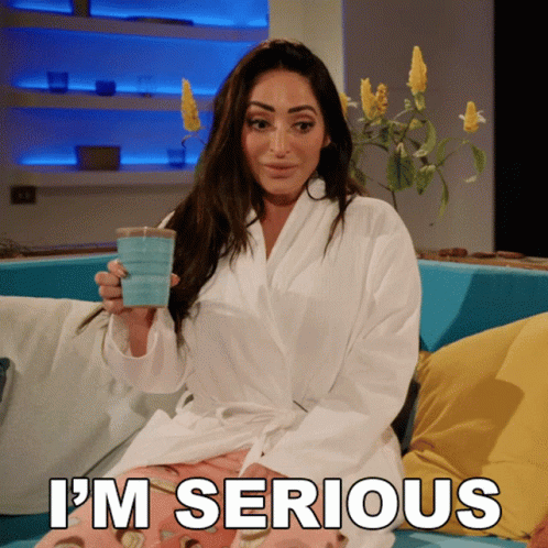 Angelina Pivarnick Im Serious GIF
