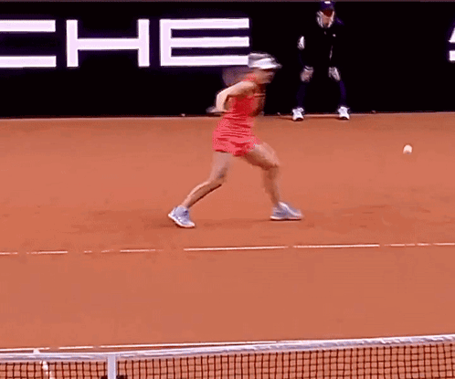 Angelique Kerber Swing And A Miss GIF