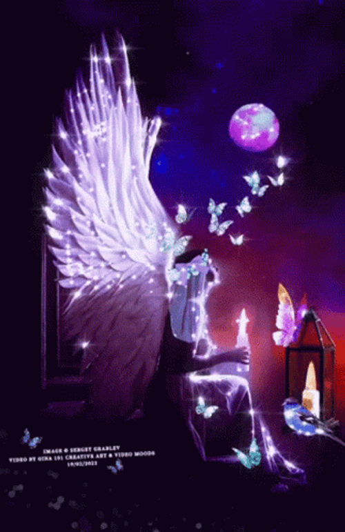 Angelitos De Buenas Noches GIF