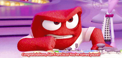Anger Inside Out Congratulations Pizza GIF