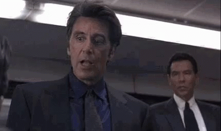Angry Al Pacino Heat Movie GIF