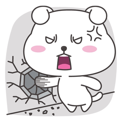 Angry Animated Dog Breaking The Wall GIF