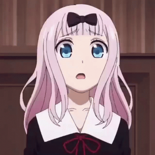 Angry Anime Chika Fujiwara GIF