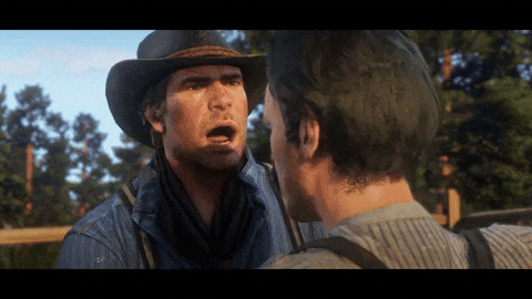 Angry Arthur Morgan Rdr2 GIF