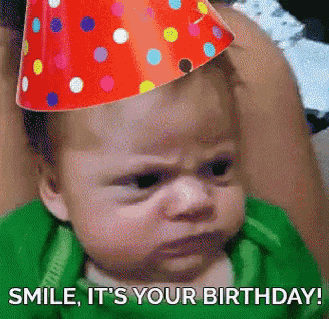 Angry Baby Happy Birthday Meme GIF