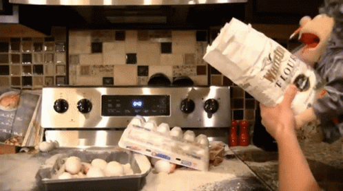 Angry Baking GIF