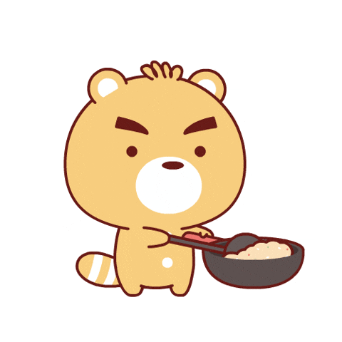 Angry Bear Cook GIF