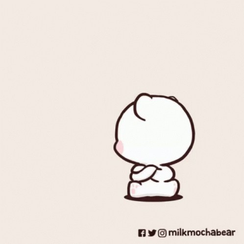 Angry Bear Cute Couple Sticker GIF