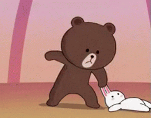 Angry Bear Smash GIF