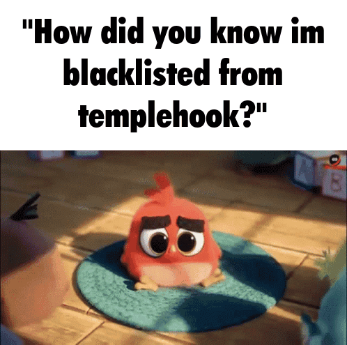 Angry Bird How Did You Know Im Blacklisted