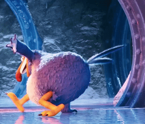 Angry Birds Funny Breakdance Showdown GIF