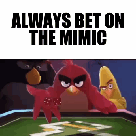 Angry Birds Playing Poker