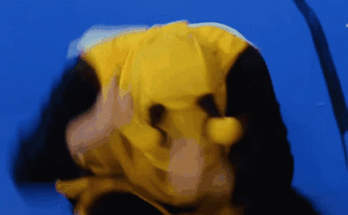 Angry Bumblebee Smashing Floor GIF