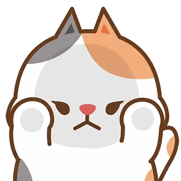Angry Calico Cat