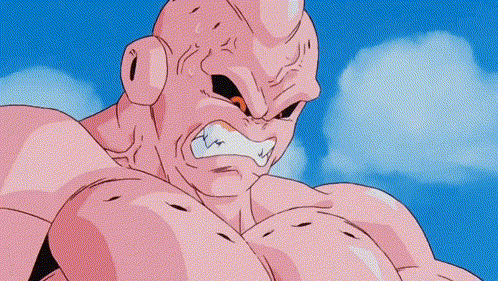 Angry Cartoon Character Close Up