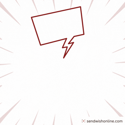 Angry Cat With Speech Bubble