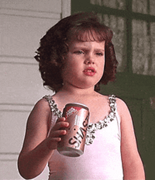Angry Darla Pinching Can Little Rascals GIF