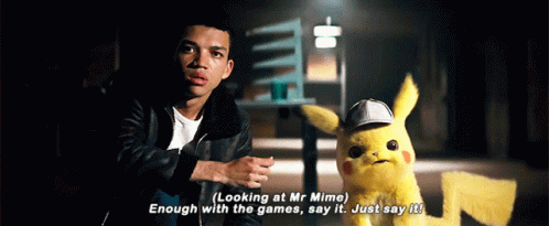 Angry Detective Pikachu With Harry Goodman GIF