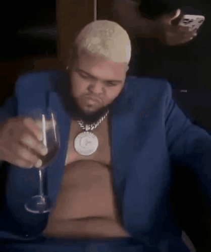 Angry Druski We Got Em Throws Glass GIF