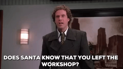 Angry Elf Dad GIF